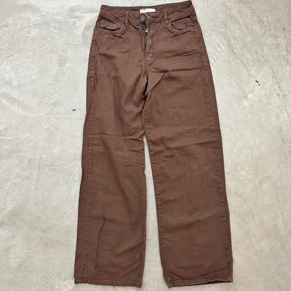 Size 1 garage street wide leg jeans